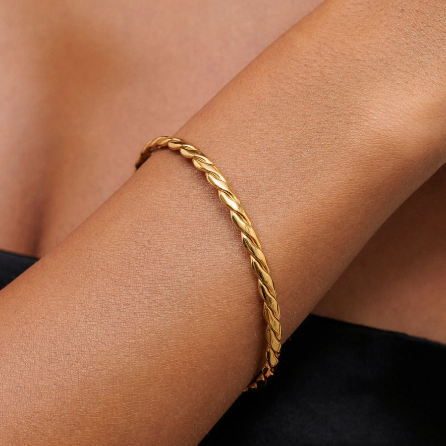 Gedrehter Manschette Atolea Waterproof Jewelry