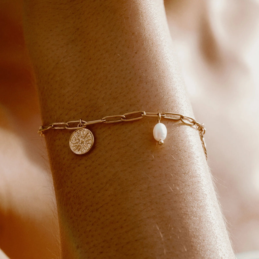 Goldener Sonnenarmband Atolea Waterproof Jewelry
