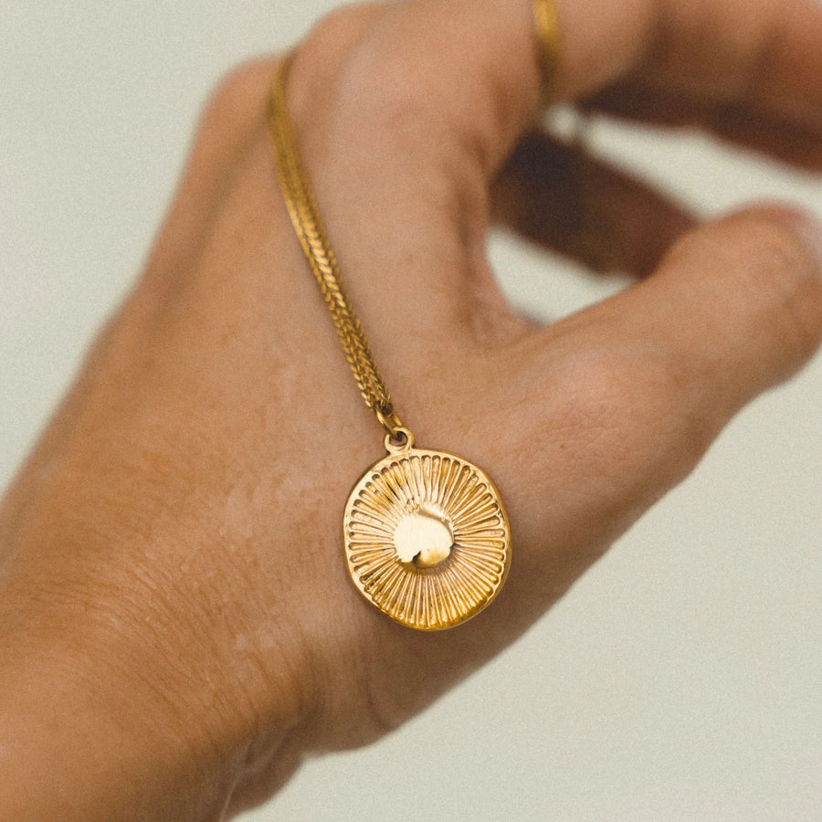 Antike Münz-Halskette Atolea Waterproof Jewelry