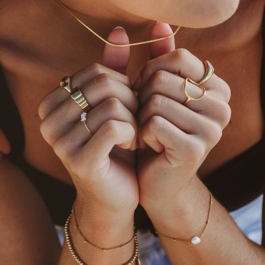 Bahïa ovaler Ring Atolea Waterproof Jewelry