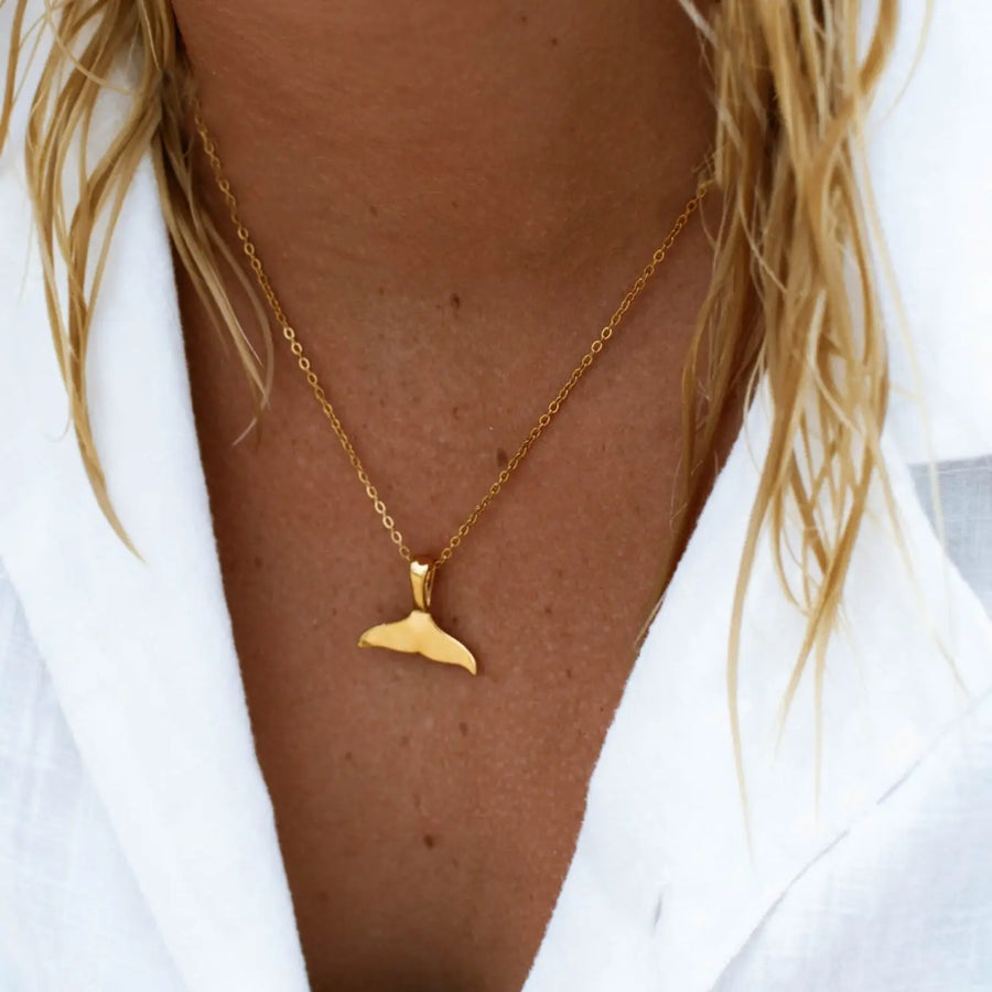 Walflossen-Halskette Atolea Waterproof Jewelry